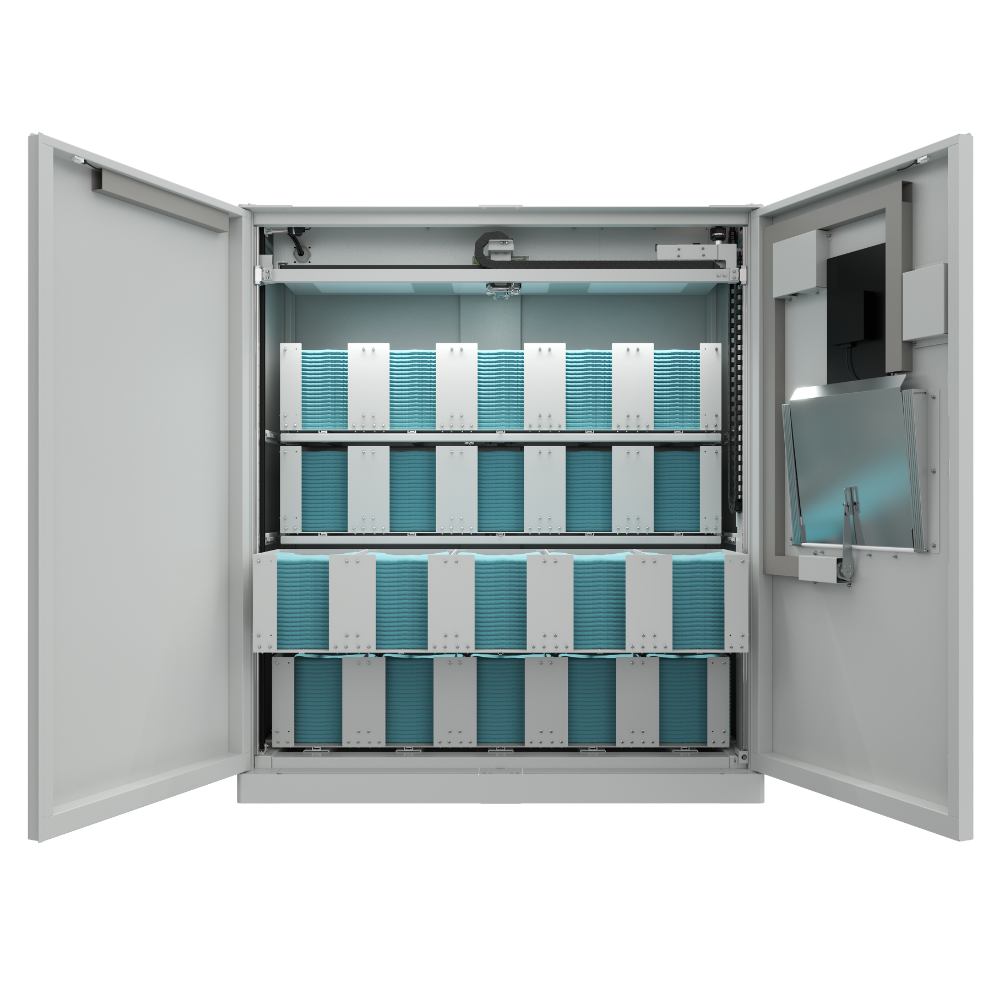 Titan 950 dispenser open