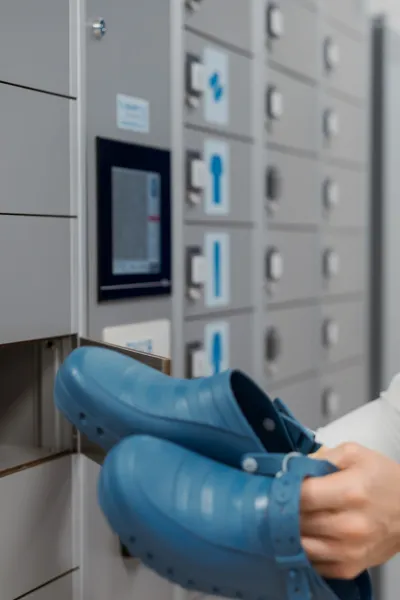 PPE locker compartments