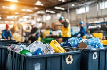 Waste sorting facility