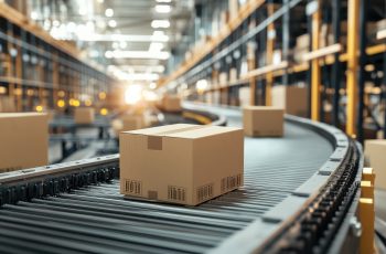 Warehouse logistics conveyor